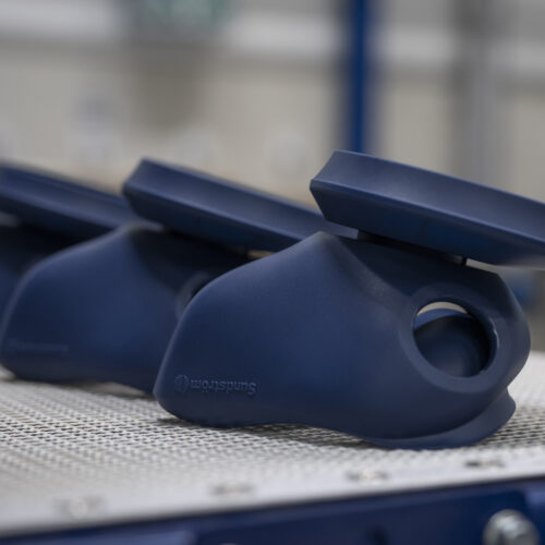 Injection moulding in plastic, silicone, rubber.